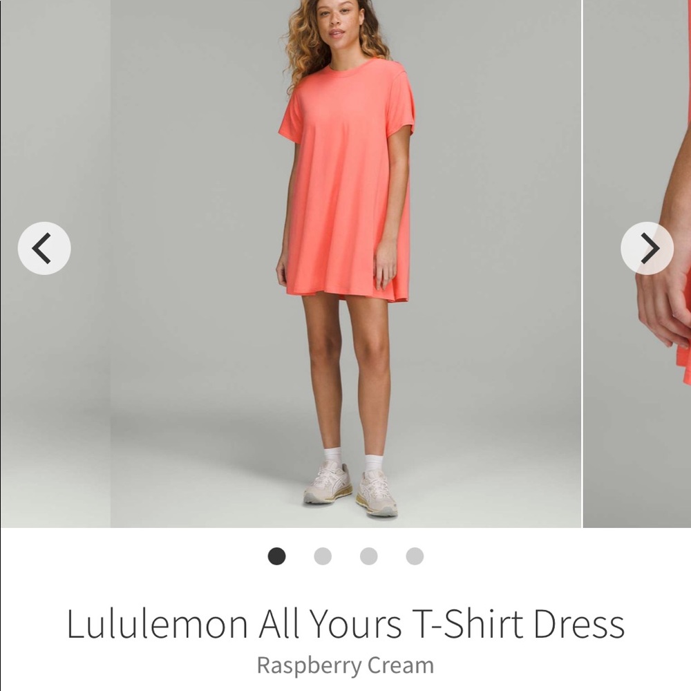 Lululemon all yours t-shirt dress